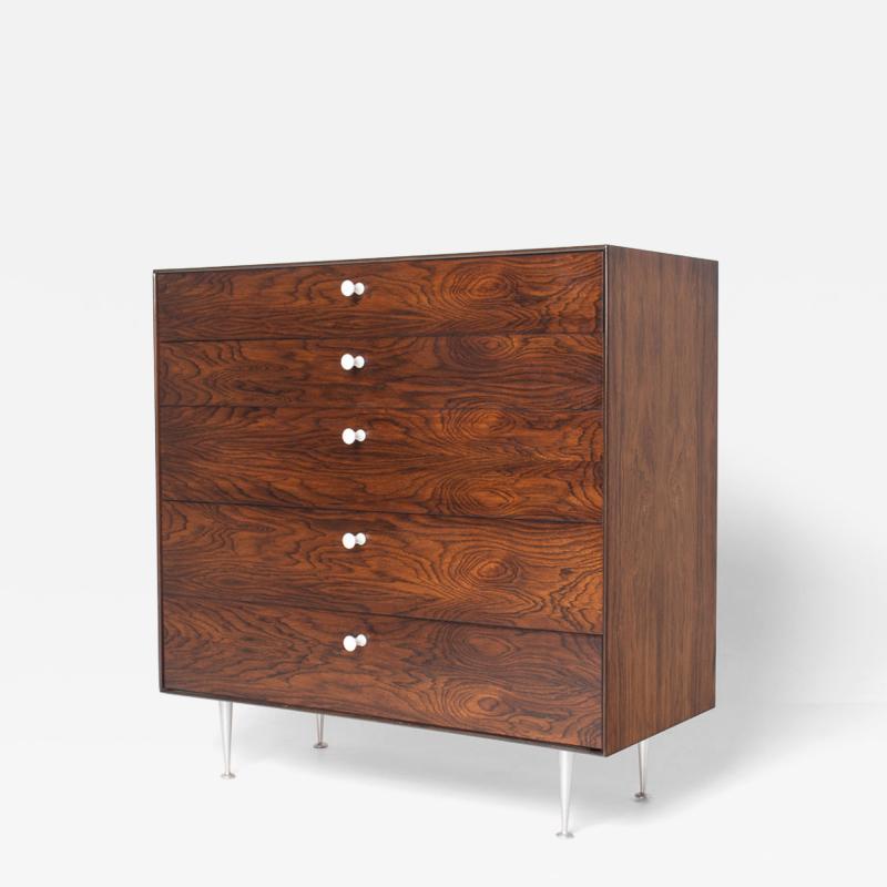 George Nelson George Nelson Thin Edge Tall Dresser in Rosewood by Herman Miller