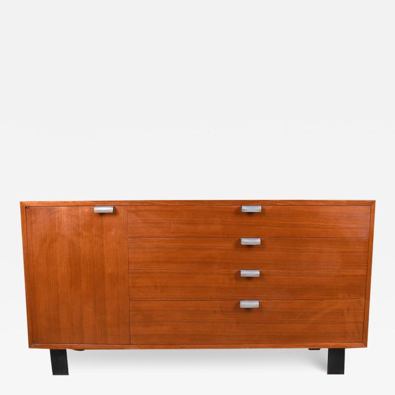 George Nelson Mid century George Nelson Herman Miller Walnut Dresser Credenza