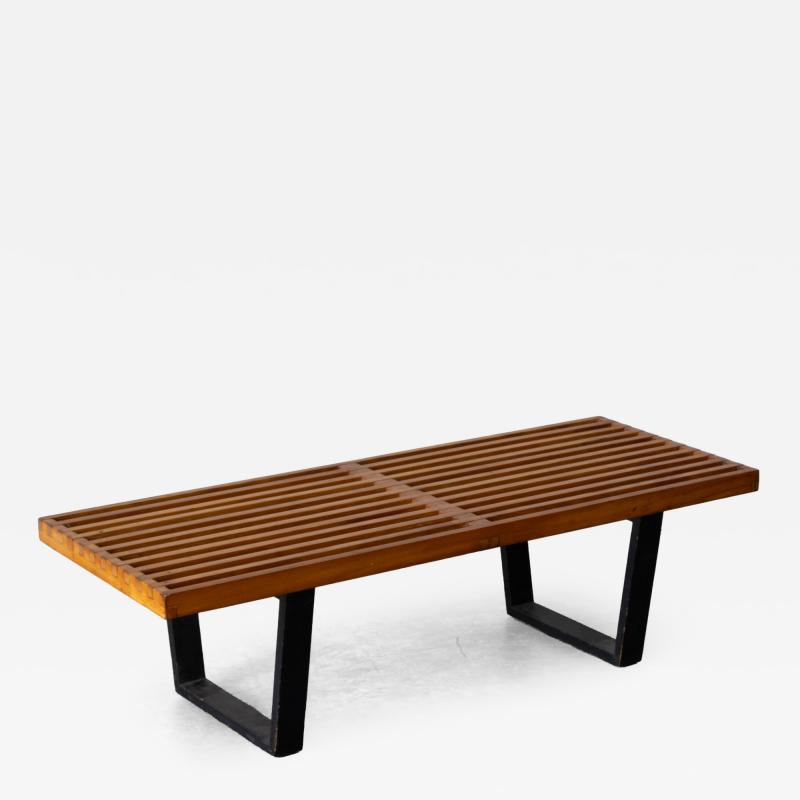 George Nelson Slat platform bench by George Nelson for Heman Miller