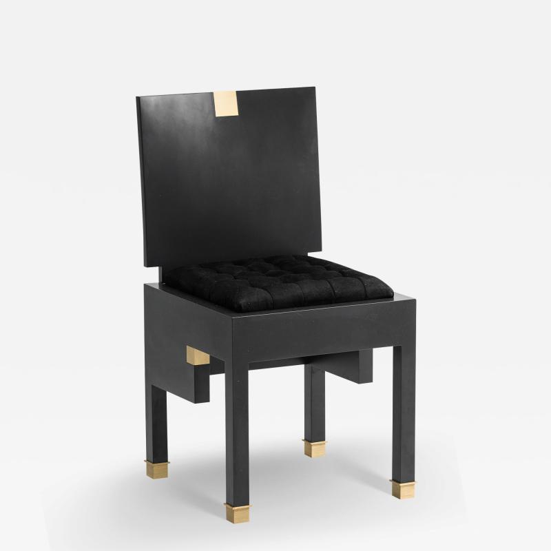 George Ranalli George Ranalli Valentine Chair 3 in Off Black USA 2023