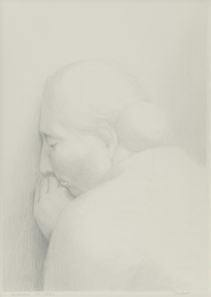 George Tooker Woman at Wall