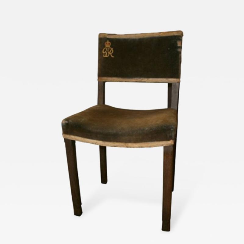 George VI Coronation Side Chair 1937