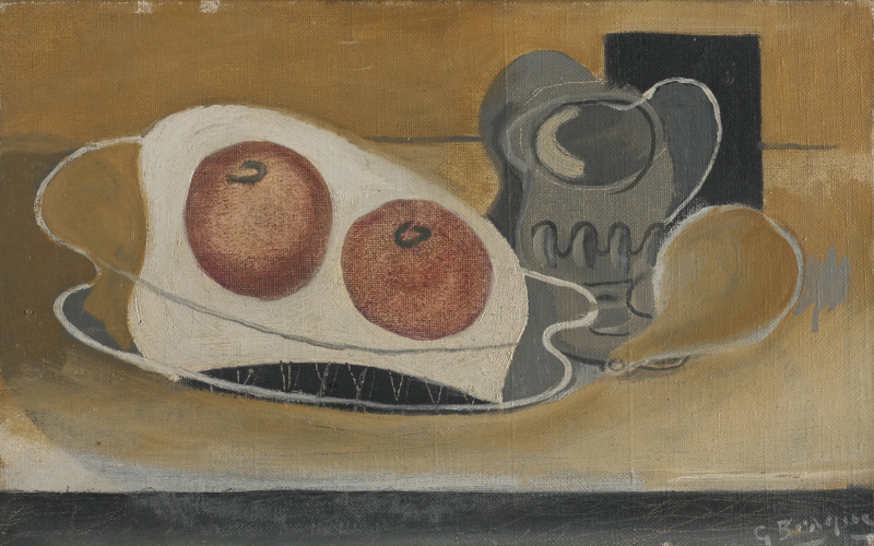 Georges Braque Nature morte la poire et aux pommes 1935