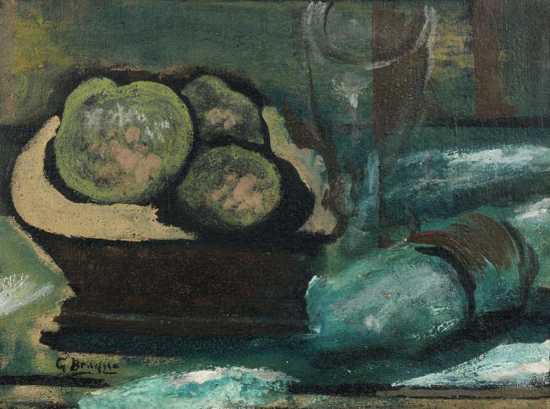 Georges Braque Pomme verre et serviette