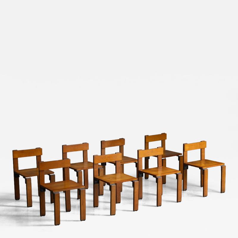 Georges Candilis Dining Chairs by Georges Candilis Anja Blomstedt for Sentou 1968 France