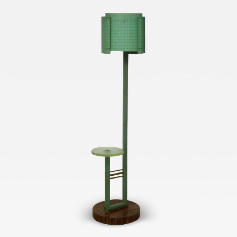 Georges Djo Bourgeois Georges Djo Bourgeoise Art Deco Floor Lamp