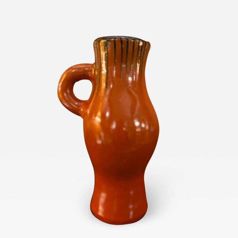 Georges Jouve Ceramic Vase Pitcher France 1950s