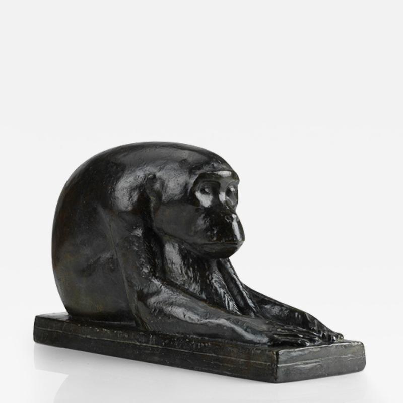 Georges Lucien Guyot Seated Monkey 1940