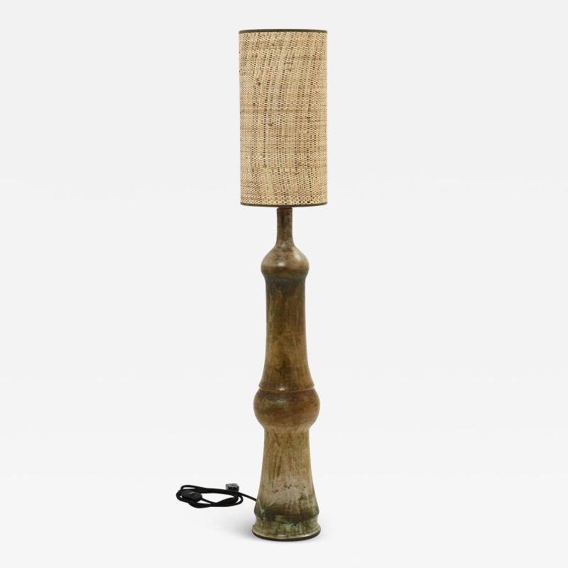 Georges Pelletier Georges Pelletier ceramic floor lamp 1970s
