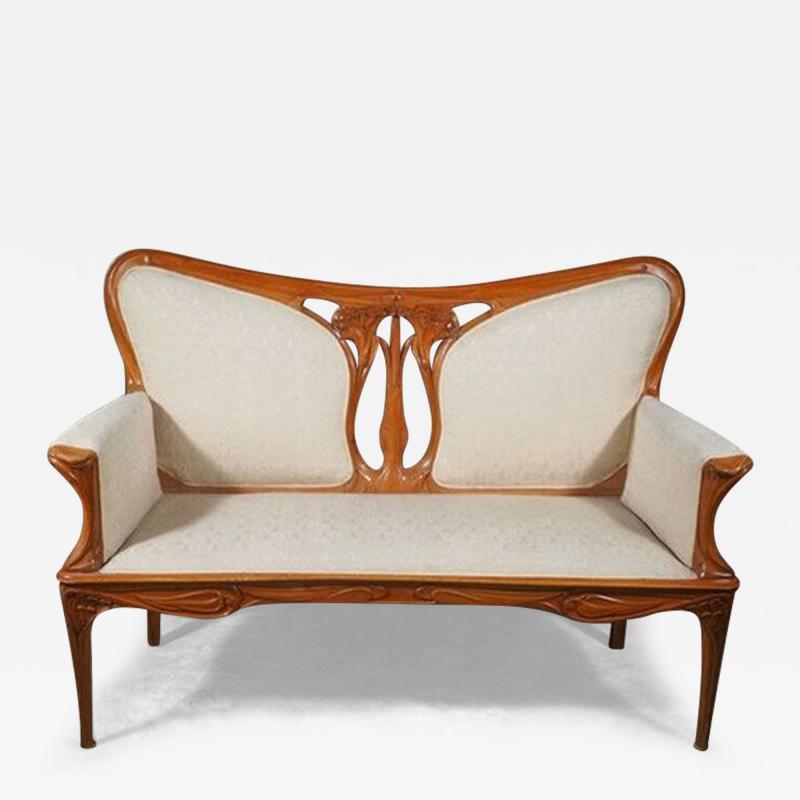 Georges de Feure Georges de Feure settee 1900 Expo model