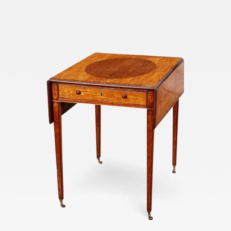 Georgian Satinwood Pembroke Table