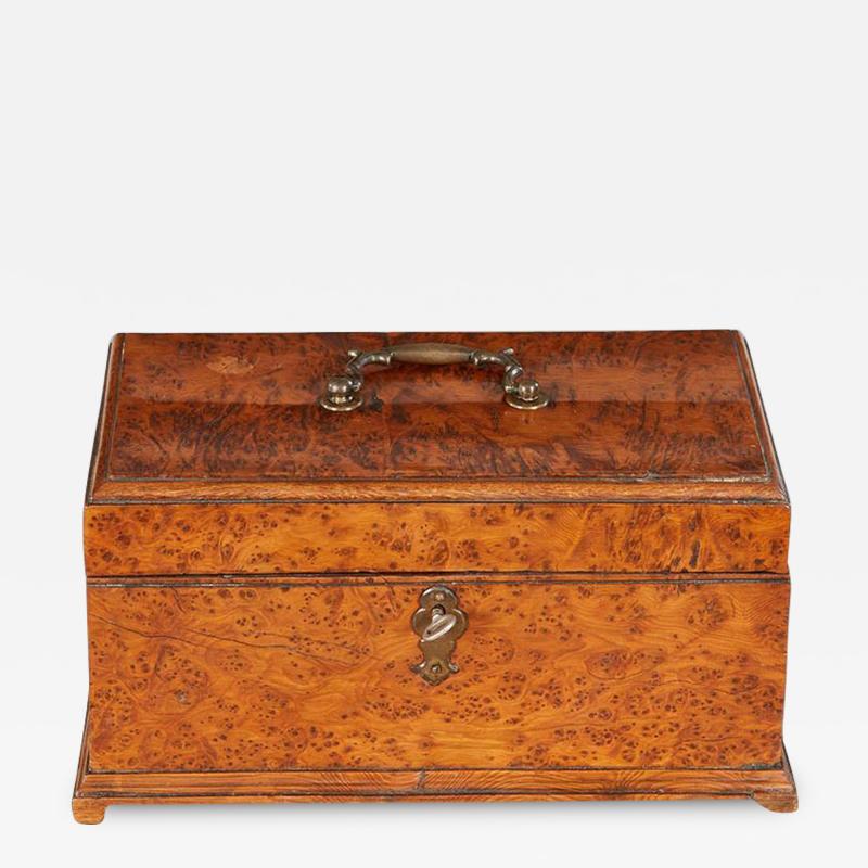 Georgian Yew Wood Box