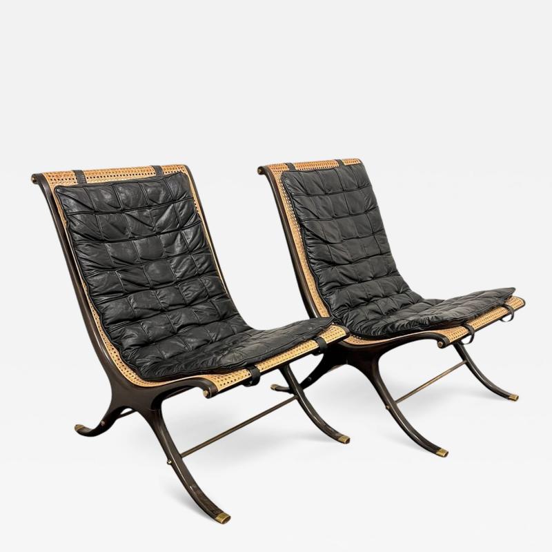 Gerald Jerome Pair Gerald Jerome Lounge Chairs for Heritage Furniture