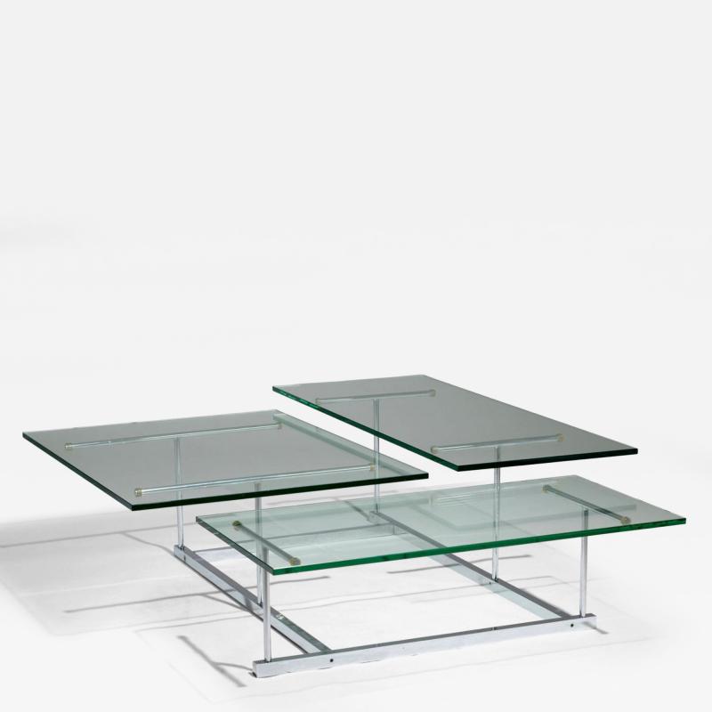Gerald McCabe Gerald McCabe Rare Multi Plane Coffee Table 1981