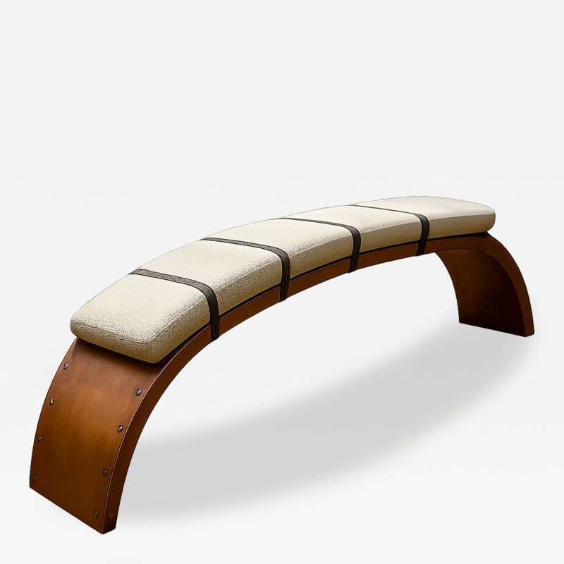 Gerald Olesker Copper bench