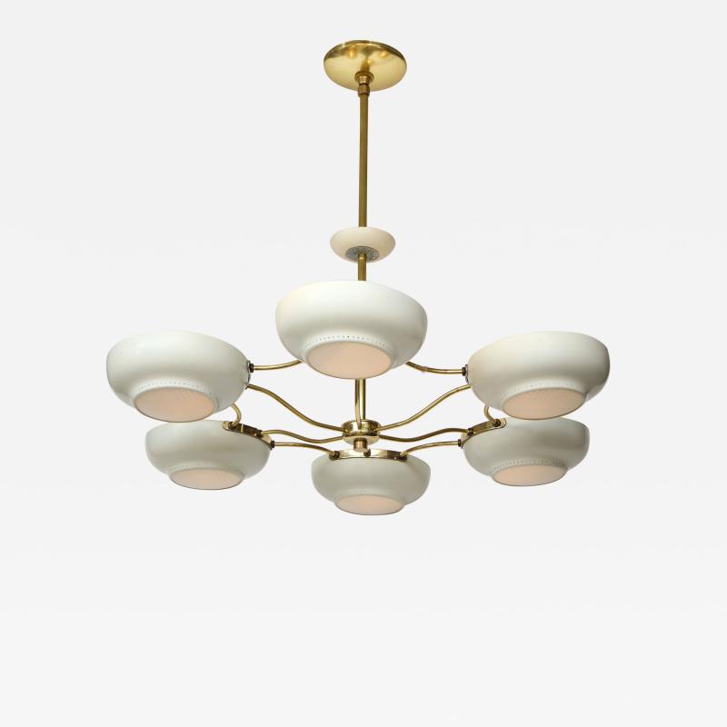 Gerald Thurston 1960s Mid Century Modern Chandelier Attributed To Gerald Thurston