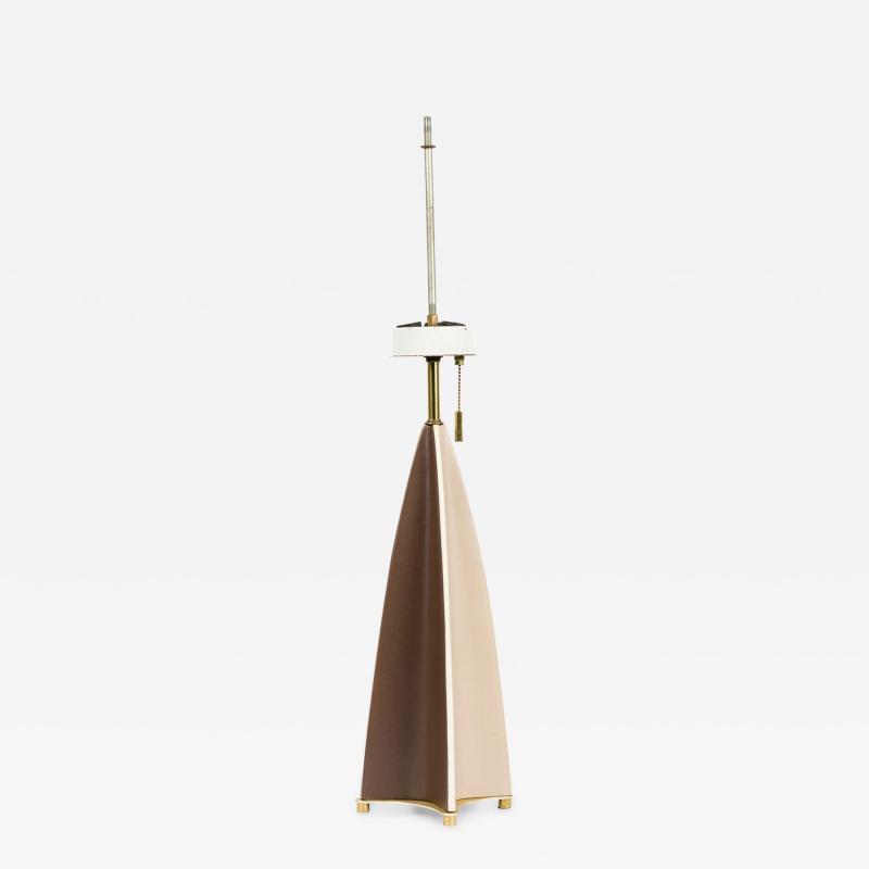 Gerald Thurston Gerald Thurston for Lightolier American Mid Century Parabolic Fin Table Lamp