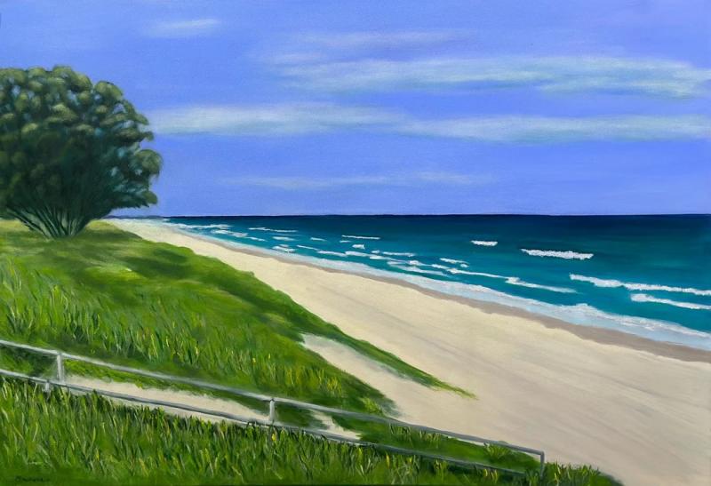 Geraldine Mackenzie Main Beach Afternoon