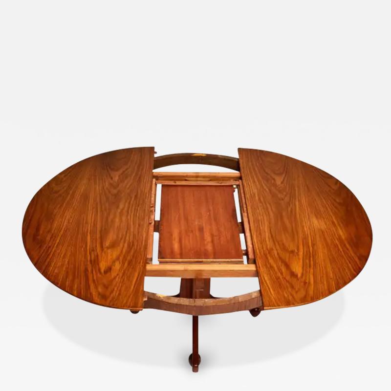 Geraldo de Barros Brazilian Modern Table in Hardwood by Geraldo de Barros for Hobjeto Brazil 1972