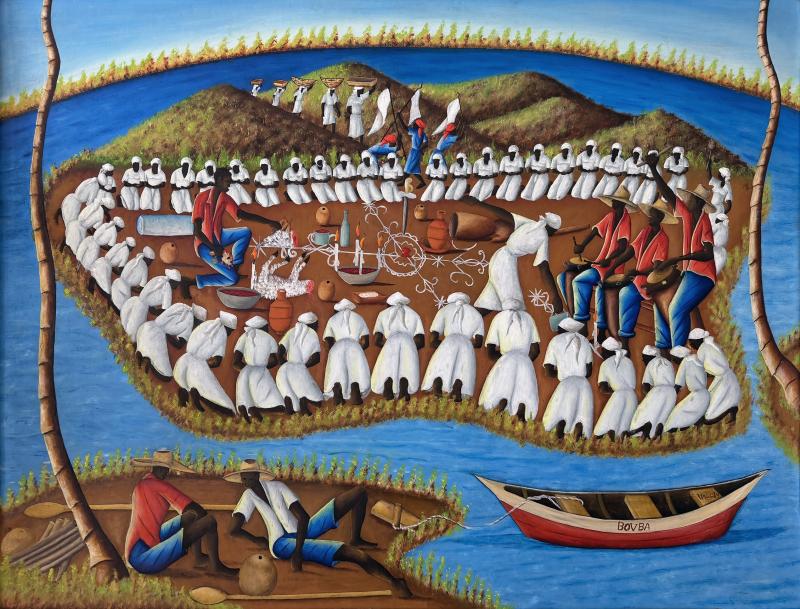 Gerard Valcin VooDoo Ceremony VoDou Ritual