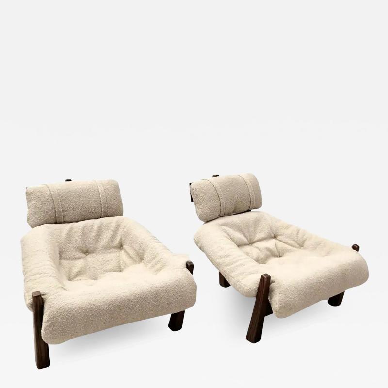 Gerard van den Berg Pair of Tripod Lounge Chairs by Gerard van den Berg for Montis