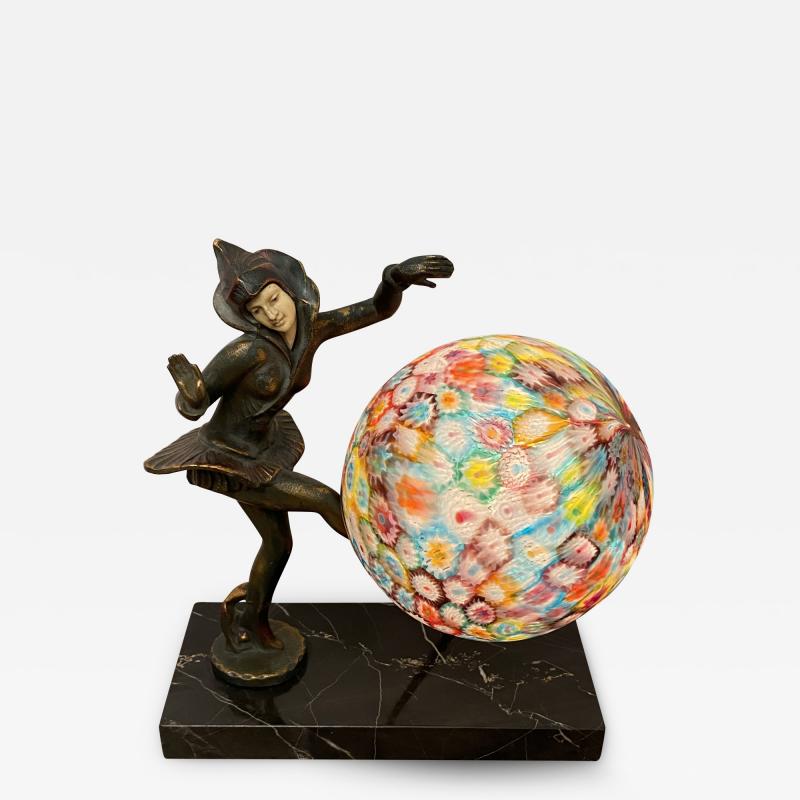 Gerda Gerdago Gerda Gerdago Art Deco Harlequin Lamp