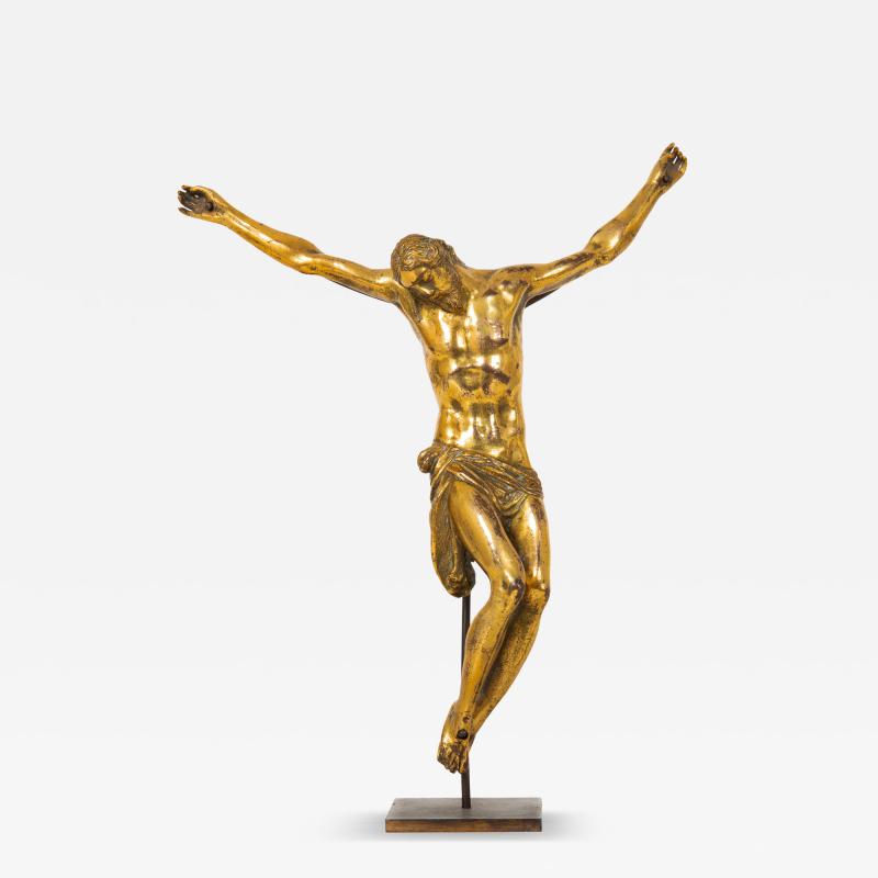 German Gilt Bronze Corpus Christi after Guglielmo della Porta 17th century