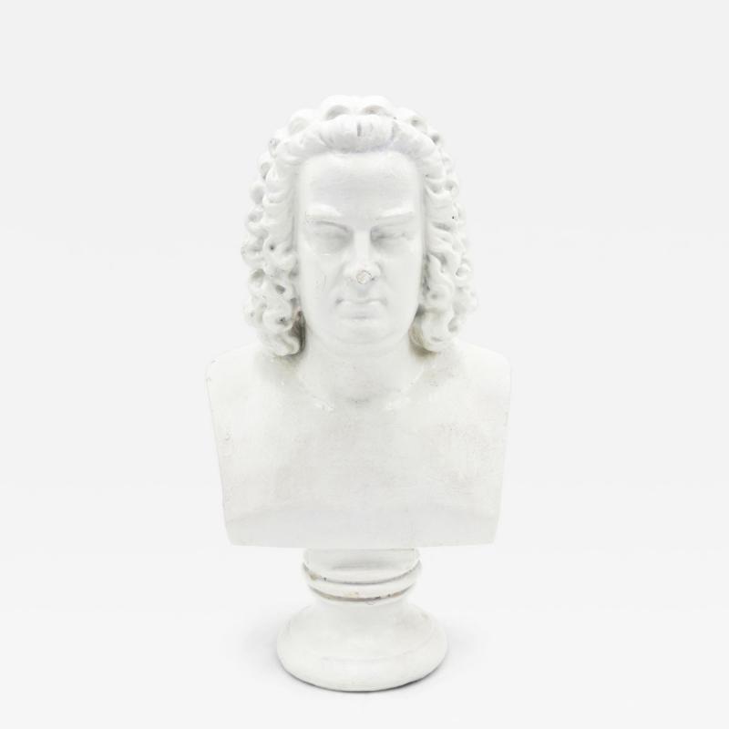 German Plaster Bach Bust