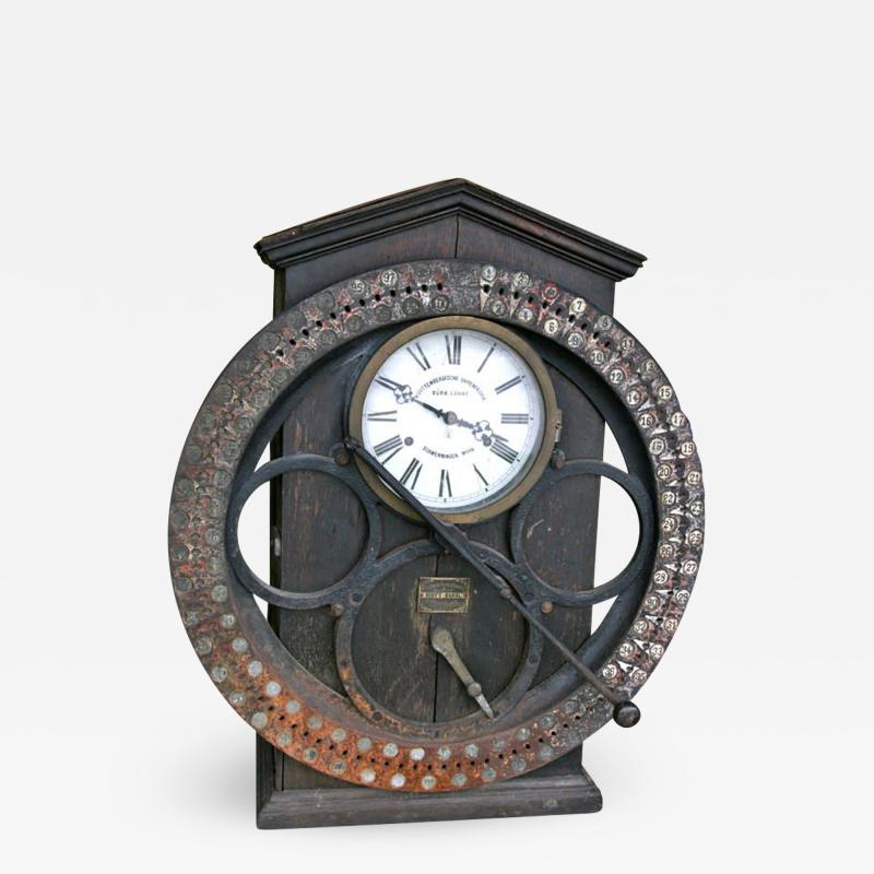 German Punching Clock 1920s