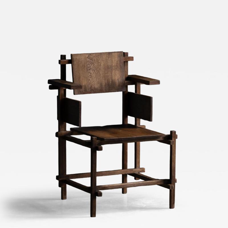 Gerrit Rietveld High Chair Attributed to Gerrit Rietveld Netherlands circa 1920