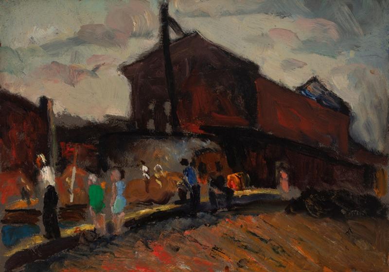 Gershon Benjamin The Train Depot 