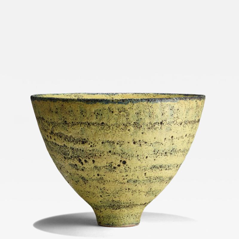 Gertrud Otto Natzler Otto Natzler and Gertrud Natzler Monumental Studio Bowl 1956