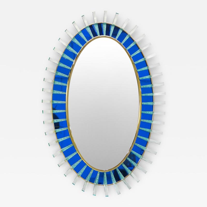 Ghir Studio Armonya Handmade Oval mirror