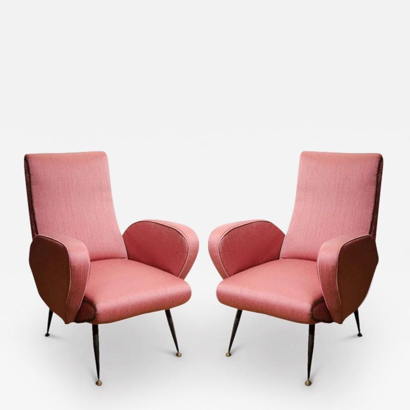 Gianfranco Frattini 1950S ITALIAN ARMCHAIRS IN THE STYLE OF GIANFRANCO FRATTINI