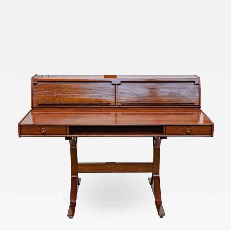 Gianfranco Frattini 1950s Writing Desk Italian Design By Gianfranco Frattini For Bernini Rosewood