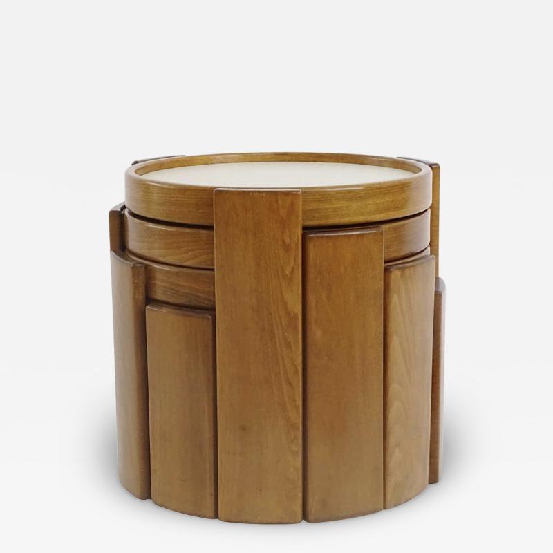 Gianfranco Frattini Nesting Tables for Cassina Italy 1966