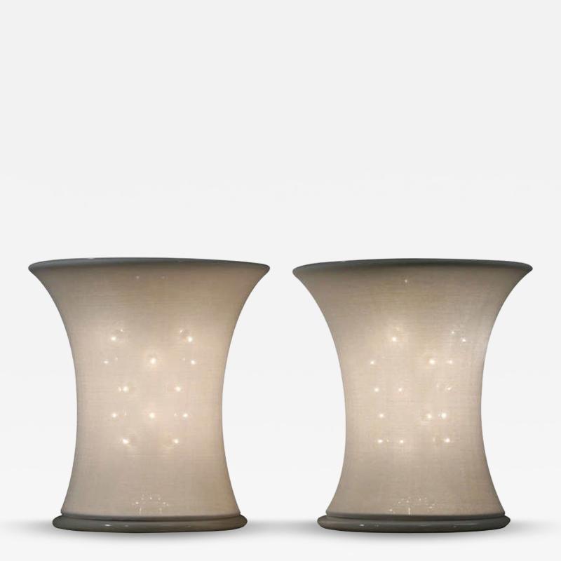 Gianfranco Frattini Pair of Lucilla Table Lamps By Gianfranco Frattini