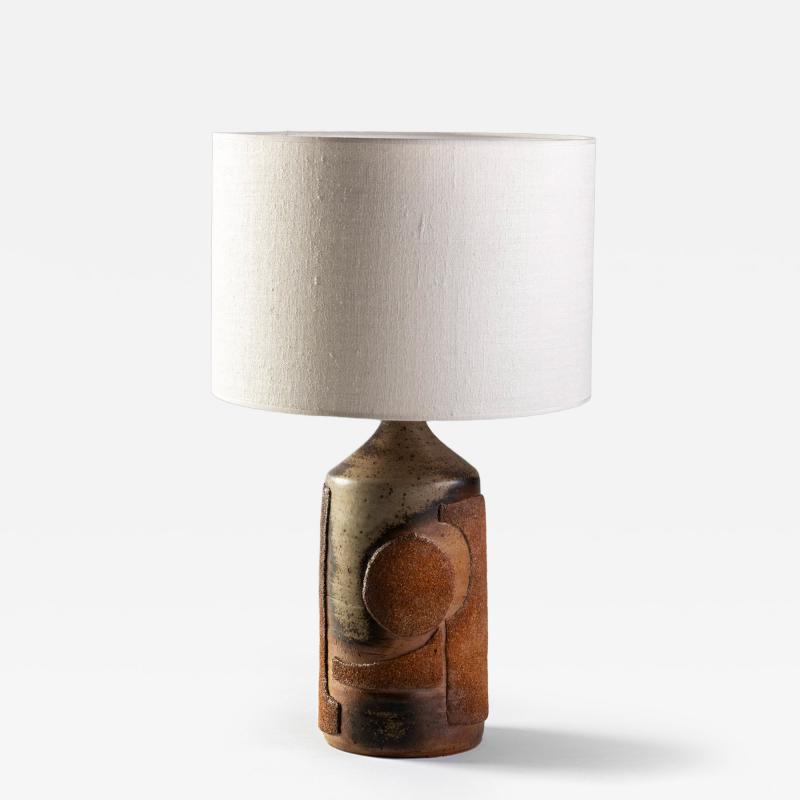 Gianni Beccafichi Ceramic table lamp by Gianni Beccafichi Italy 1970s