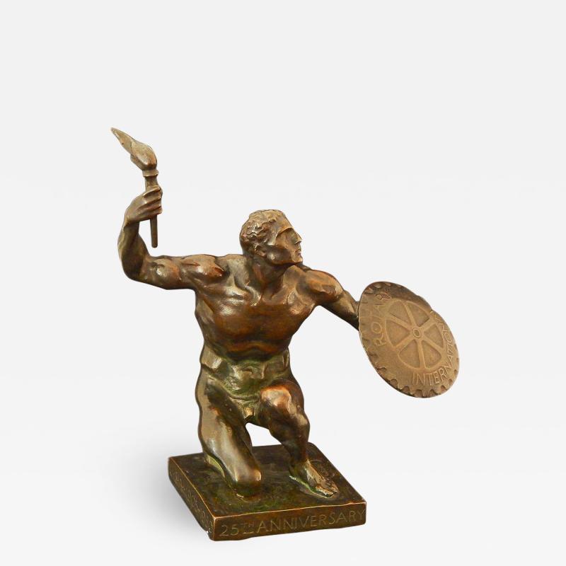 Giannino Castiglioni The Idea of Rotary by Giannino Castiglioni 1884 1971 Italy bronze 1930