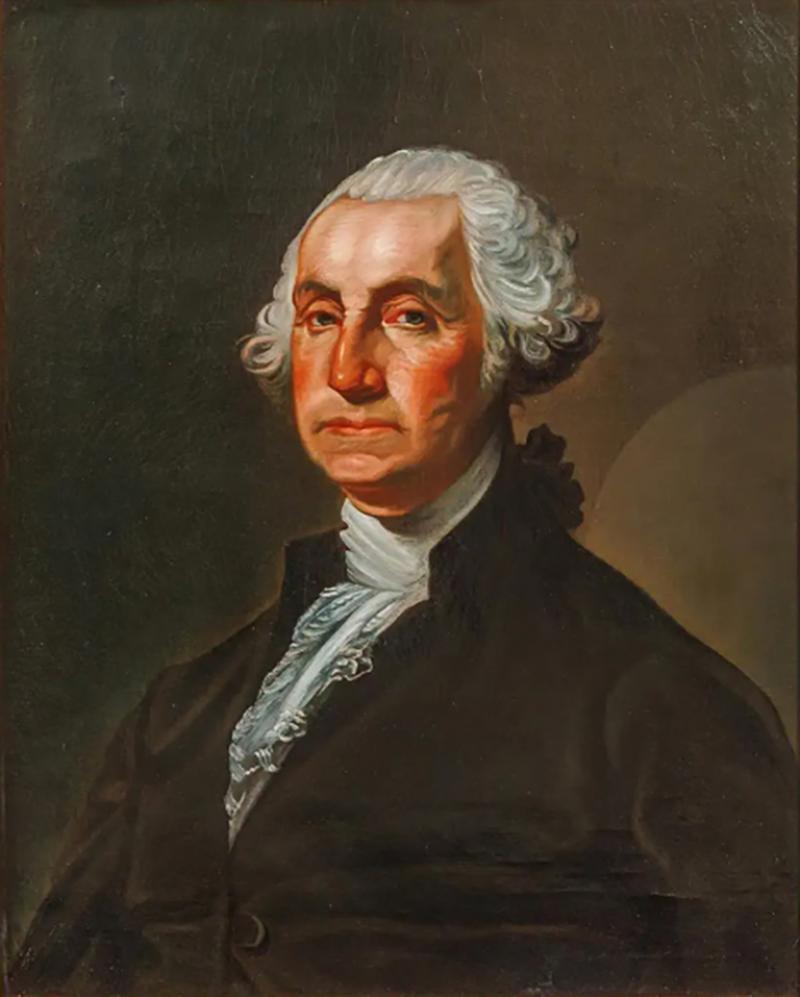 Gilbert Charles Stuart George Washington A Masterful Portrait by The Circle of Gilbert Stuart C 1820