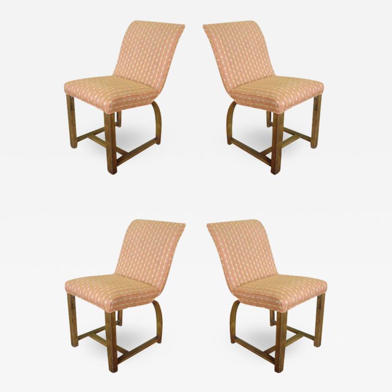 Gilbert Rohde Four Art Deco Gilbert Rohde For Heywood Wakefield Dining Chairs