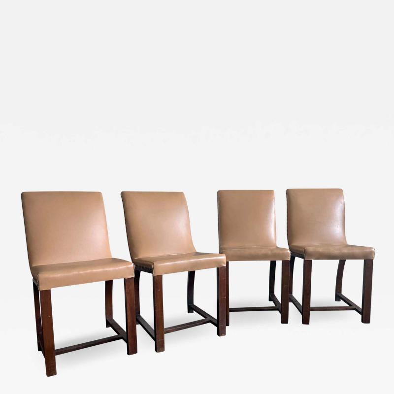 Gilbert Rohde Set of Four Art Deco Chairs Gilbert Rohde Heywood Wakefield