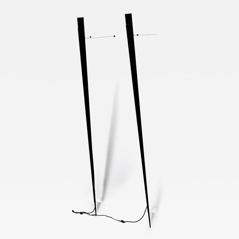 Gilles Derain Pair of Torchere wall lamps by Gilles Derain for Lumen Center