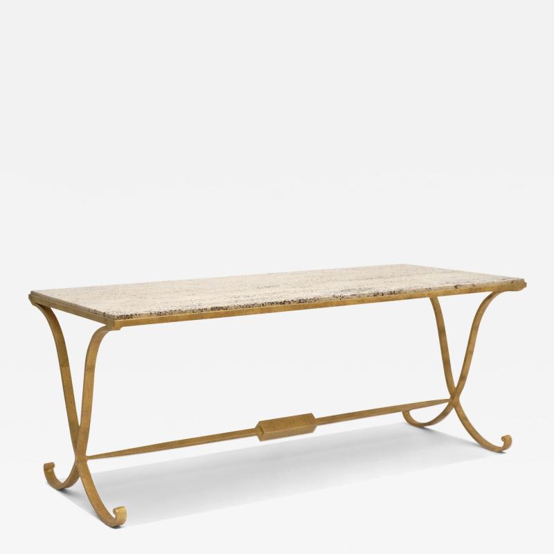 Gilt Iron Coffee Table