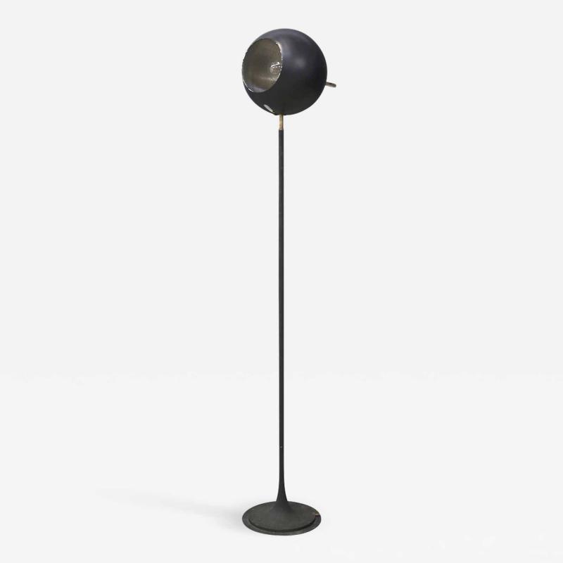 Gino Sarfatti Gino Sarfatti Floor Lamp MidCentury for Arteluce in black Model 1082 1950s