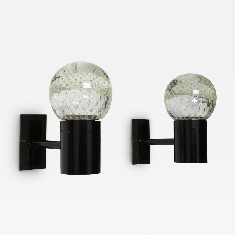 Gino Sarfatti Gino Sarfatti for Archimede Seguso sconces a pair