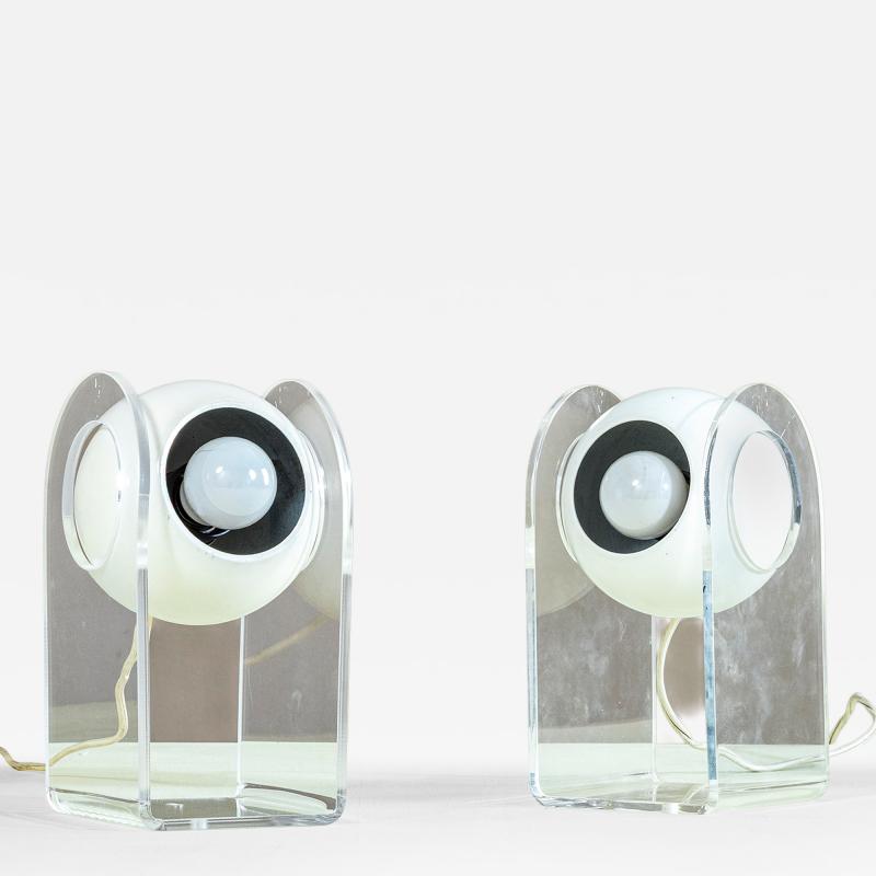 Gino Sarfatti Gino Sarfatti for Arteluce Pair of Table Lamps mod 540 P