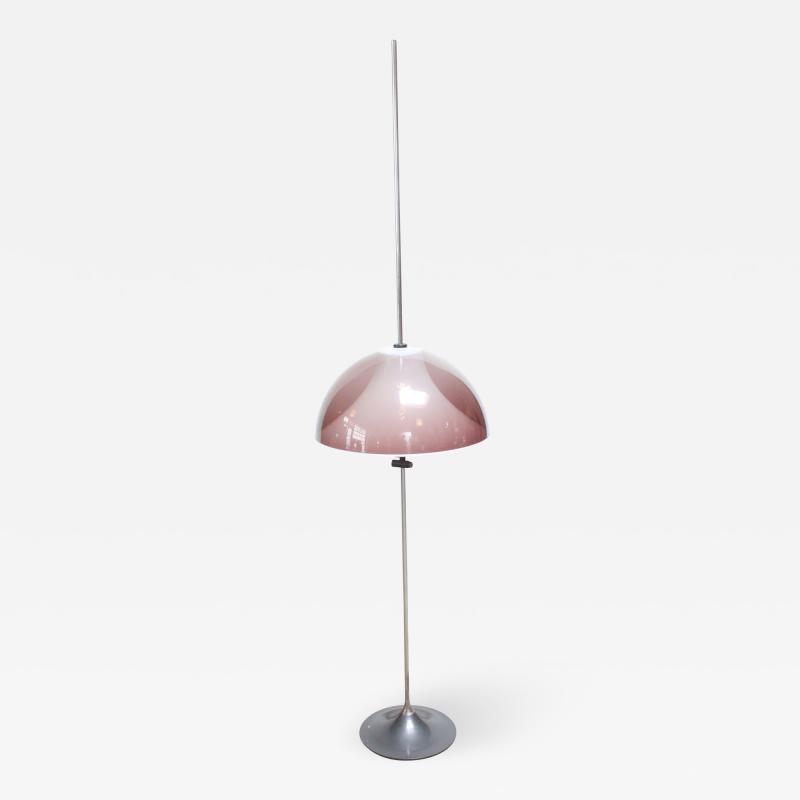 Gino Sarfatti Italian Modern Adjustable Floor Lamp Attributed to Gino Sarfatti