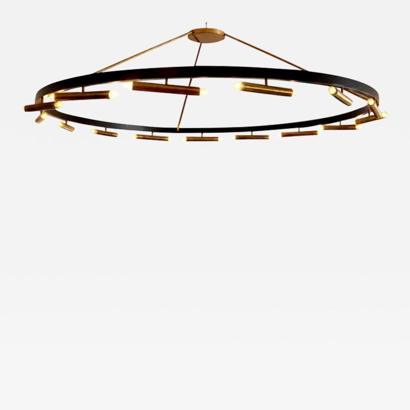Gino Sarfatti Large Gino Sarfatti chandelier 169cm diameter