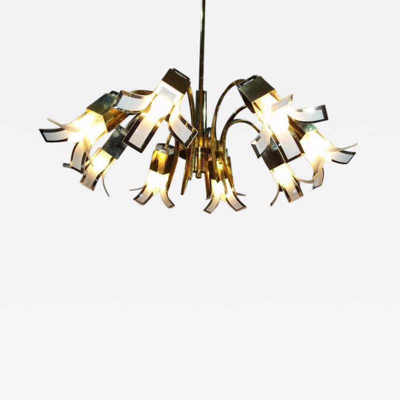 Gino Vistosi Murano Chandelier by Vistosi 1970s